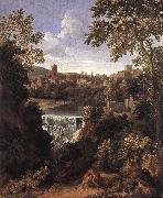 DUGHET, Gaspard The Falls of Tivoli dfg oil